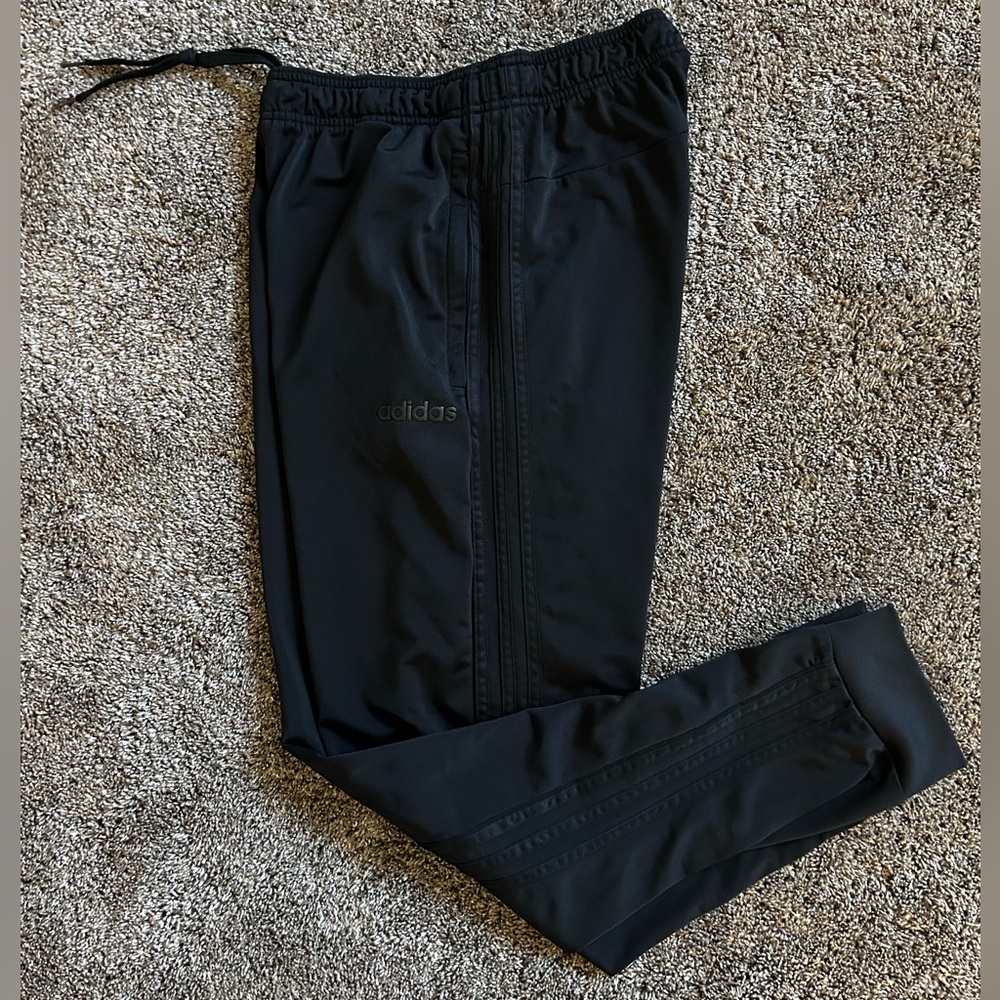 Adidas Men's Black Joggers